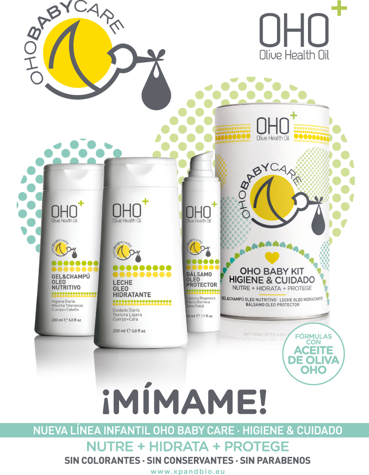 La nueva línea dermocosmética infantil OHO BABY CARE en el Salón de BEBES & MAMAS de Barcelona