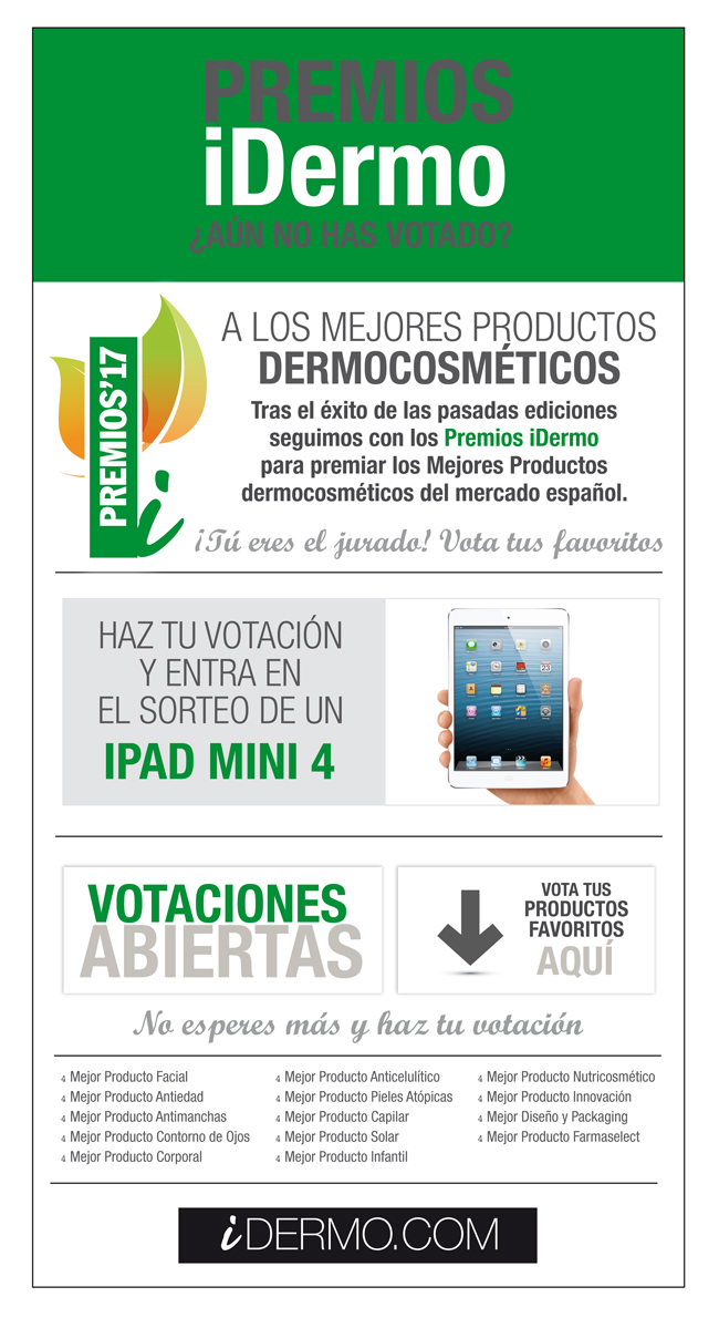 Premios iDermo EspaƱa 2017