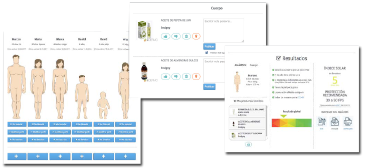 Plataforma iDermoSKIN1 Plataforma iDermoSKIN