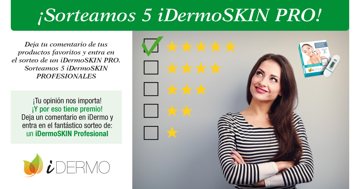 Sorteamos 5 iDermoSKIN PRO Sorteamos 5 iDermoSKIN PRO