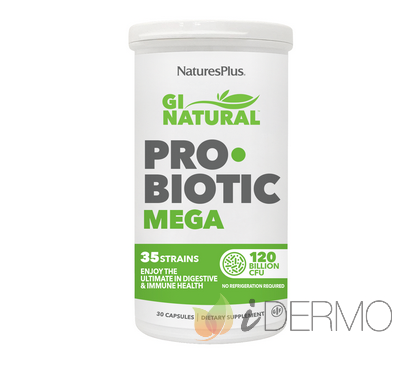 GI NATURAL PROBIOTIC MEGA 30 CAPS.