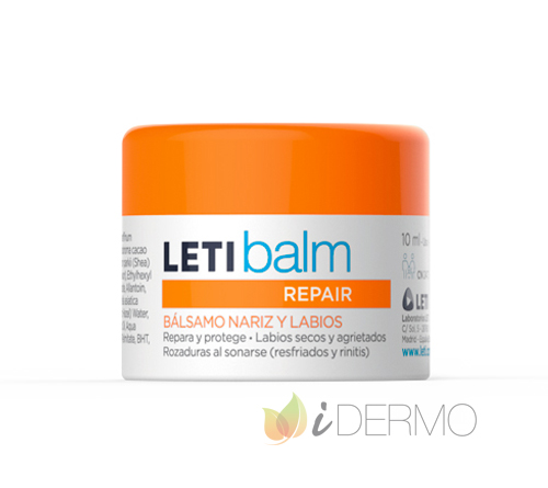 LETIBALM PEDIÁTRICO, BÁLSAMO REPARADOR NARIZ Y LABIOS