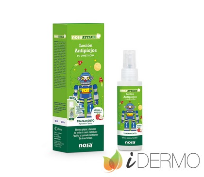 LOCIÓN ANTIPIOJOS 5% DIMETICONA AROMA MANZANA LOCIÓN ANTIPIOJOS 5% DIMETICONA AROMA MANZANA