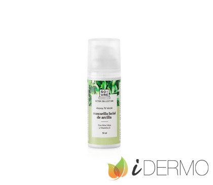 MASCARILLA FACIAL DE ARCILLA TÉ VERDE MASCARILLA FACIAL DE ARCILLA TÉ VERDE