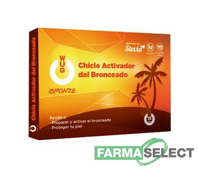 WUG CHICLE ACTIVADOR DEL BRONCEADO