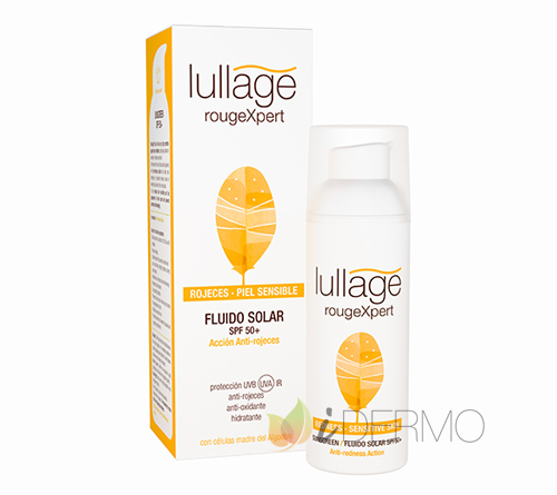 FLUIDO SOLAR SPF50+ LULLAGE ROUGEXPERT FLUIDO SOLAR SPF50+ LULLAGE ROUGEXPERT
