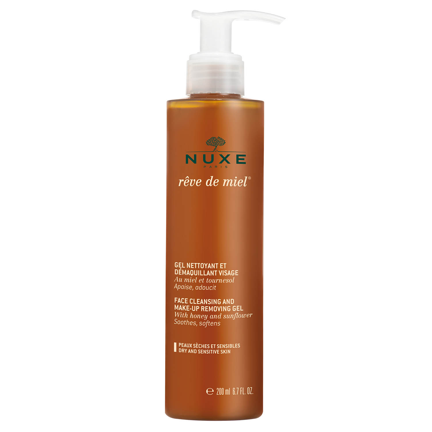 RÊVE DE MIEL GEL LIMPIADOR Y DESMAQUILLANTE PARA EL ROSTRO RÊVE DE MIEL GEL LIMPIADOR Y DESMAQUILLANTE PARA EL ROSTRO