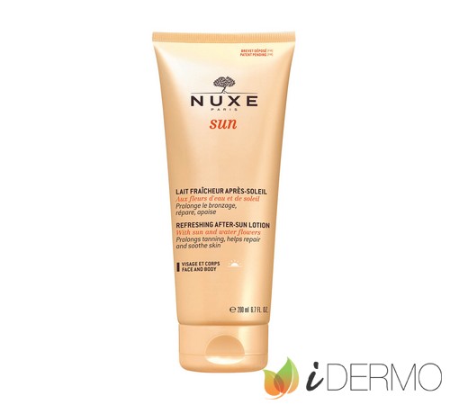 NUXE SUN LECHE FACIAL Y CORPORAL REFRESCANTE PARA DESPUÉS DEL SOL NUXE SUN LECHE FACIAL Y CORPORAL REFRESCANTE PARA DESPUÉS DEL SOL