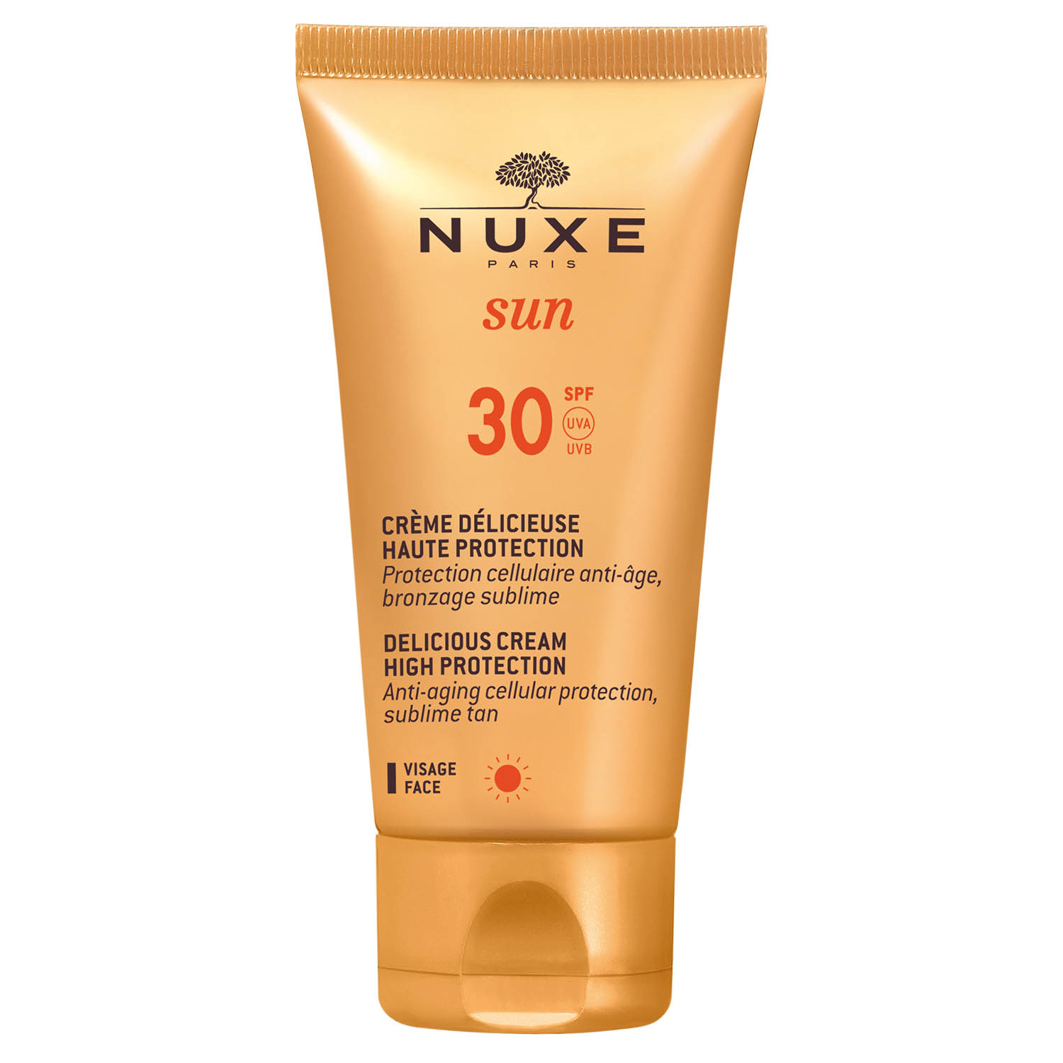 NUXE SUN CREMA FACIAL DELICIOSA ALTA PROTECCIÓN SPF 30 NUXE SUN CREMA FACIAL DELICIOSA ALTA PROTECCIÓN SPF 30