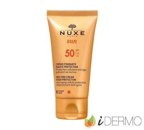 NUXE SUN CREMA FUNDENTE PARA EL ROSTRO ALTA PROTECCIÓN SPF 50 NUXE SUN CREMA FUNDENTE PARA EL ROSTRO ALTA PROTECCIÓN SPF 50