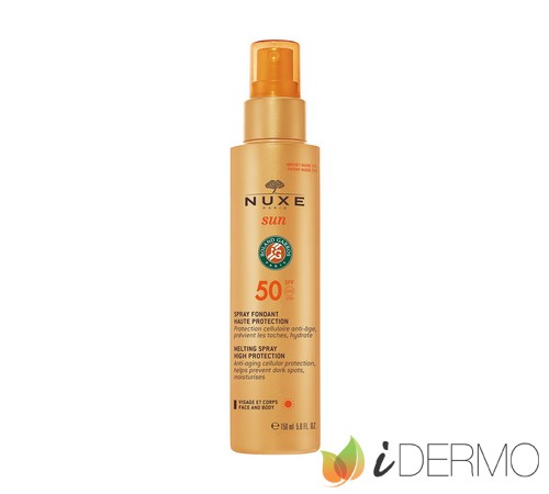 NUXE SUN SPRAY FUNDENTE PARA ROSTRO Y CUERPO ALTA PROTECCIÓN SPF 50 NUXE SUN SPRAY FUNDENTE PARA ROSTRO Y CUERPO ALTA PROTECCIÓN SPF 50