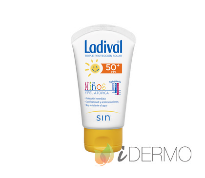 LADIVAL NIÑOS Y PIELES ATÓPICAS FPS50+ 50ML LADIVAL NIÑOS Y PIELES ATÓPICAS FPS50+ 50ML