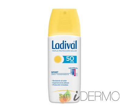 LADIVAL SPORT SPRAY TRANSPARENTE FPS50 LADIVAL SPORT SPRAY TRANSPARENTE FPS50