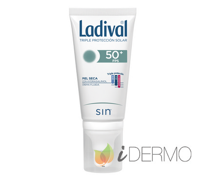 LADIVAL PIELES SECAS FPS50+ CON HIDRASALINOL LADIVAL PIELES SECAS FPS50+ CON HIDRASALINOL