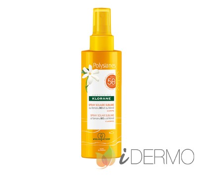 ALTA PROTECCIÓN - SPRAY SOLAR SUBLIME SPF50 AL TAMANU BIO Y AL MONOÏ