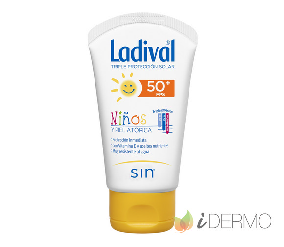 LADIVAL NIÑOS Y PIELES ATÓPICAS FPS50+ 50ML