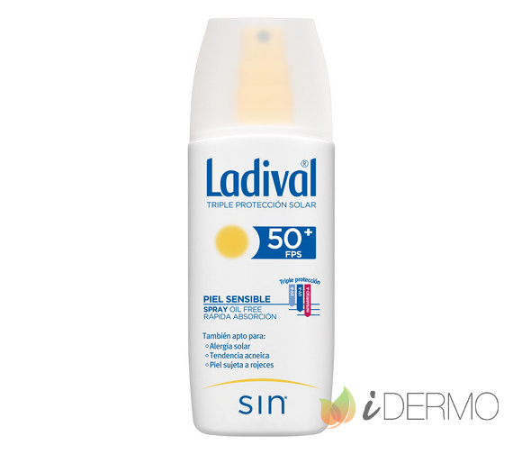 LADIVAL PIELES SENSIBLES O ALÉRGICAS SPRAY FPS50+