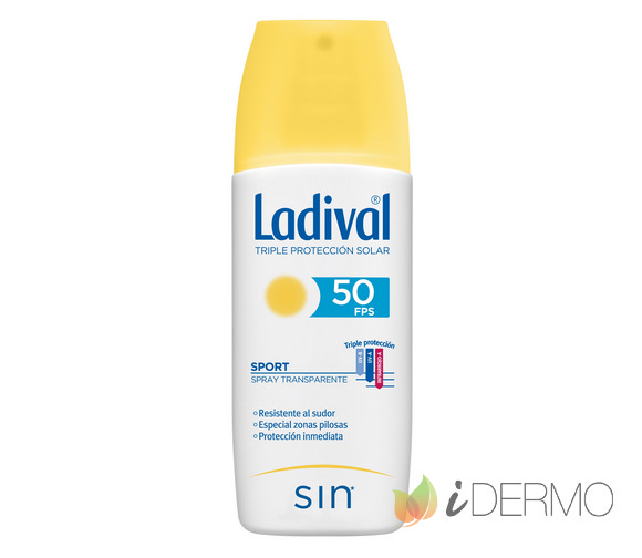 LADIVAL SPORT SPRAY TRANSPARENTE FPS50 LADIVAL SPORT SPRAY TRANSPARENTE FPS50