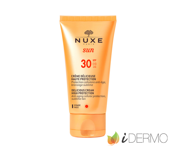 NUXE SUN - CREMA FACIAL DELICIOSA ALTA PROTECCIÓN SPF 30