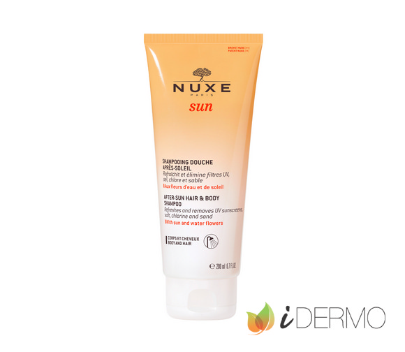 NUXE SUN - CHAMPÚ DE DUCHA AFTER SUN PARA CUERPO Y CABELLO