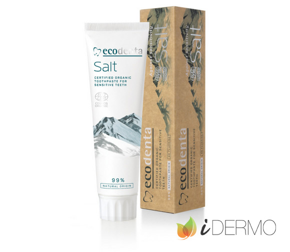 ECODENTA COSMOS ORGANIC SENSIBILIDAD DE DIENTES Y ENCÍAS CON SAL Y POTASSIUM CITRATE