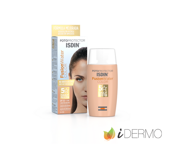 FOTOPROTECTOR ISDIN FUSION WATER COLOR SPF 50 FOTOPROTECTOR ISDIN FUSION WATER COLOR SPF 50