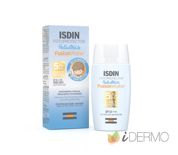 FOTOPROTECTOR ISDIN FUSION WATER PEDIATRICS SPF 50