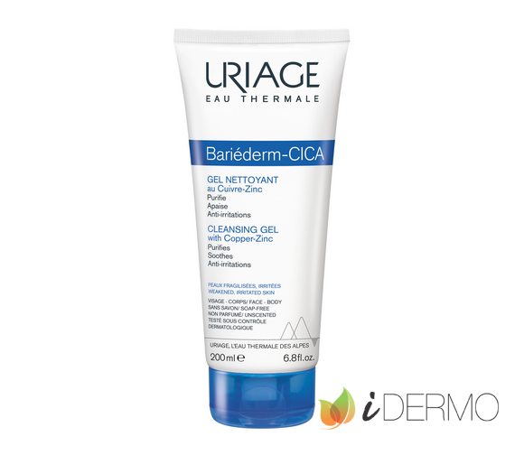 BARIÉDERM CICA-GEL LIMPIADOR CON COBRE-ZINC