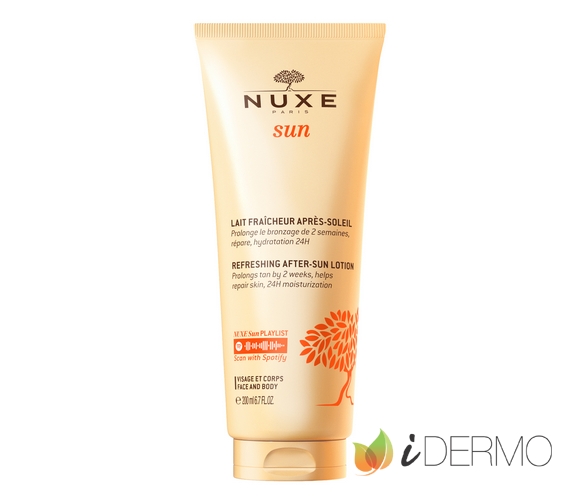 NUXE SUN LECHE FACIAL Y CORPORAL REFRESCANTE PARA DESPUÉS DEL SOL