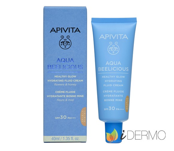 AQUA BEELICIOUS CREMA FLUIDA ILUMINADORA HIDRATANTE SPF30