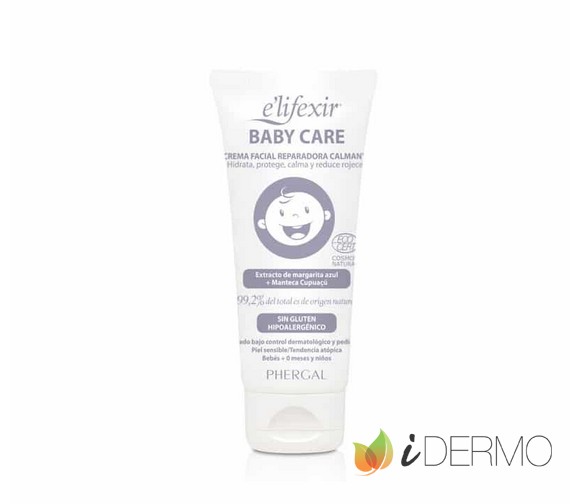 CREMA FACIAL BEBÉ REPARADORA CALMANTE DE E'LIFEXIR® BABY CARE