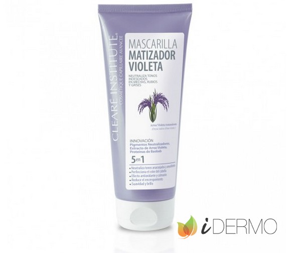 MASCARILLA MATIZADORA VIOLETA