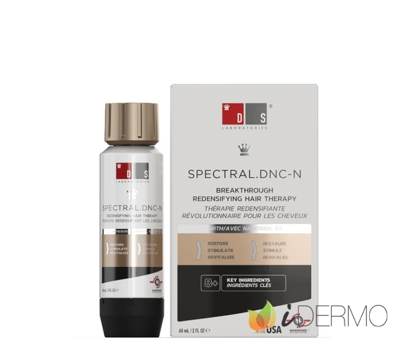 SPECTRAL.DNC-N  SÉRUM CON NANOXIDIL 5% CONTRA LA CAÍDA DEL CABELLO