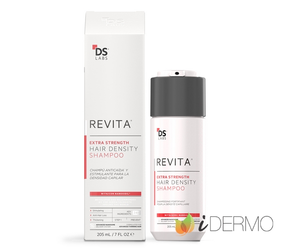 REVITA EXTRA STRENGTH CHAMPÚ ANTICAÍDA Y PARA LA DENSIDAD CAPILAR