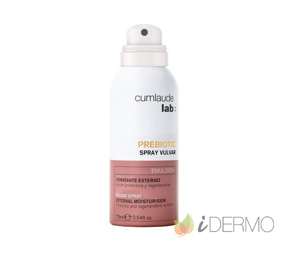 CUMLAUDE LAB PREBIOTIC SPRAY VULVAR BRUMA PROTECTOR Y REGENERATIVA 75ML