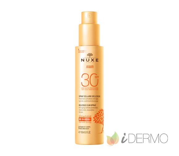 NUXE SUN SPRAY ROSTRO Y CUERPO SPF 30 150ML
