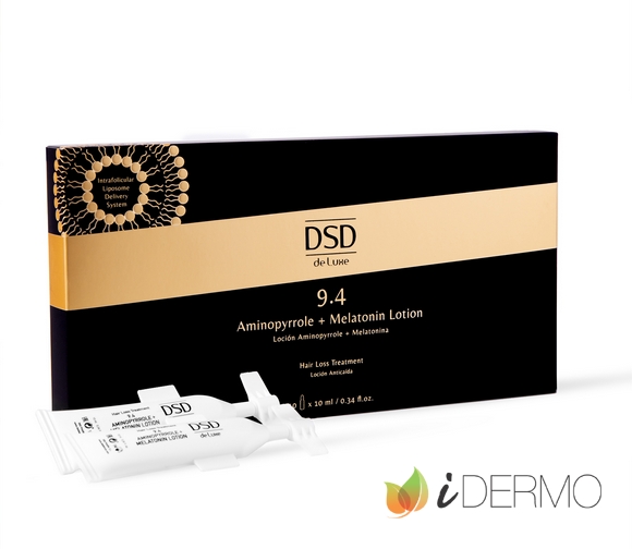 9.4 LOCIÓN AMINOPYRROLE + MELATONINA