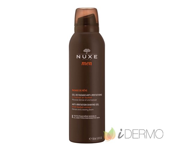 NUXE MEN GEL DE AFEITAR ANTI-IRRITACIONES 150ML