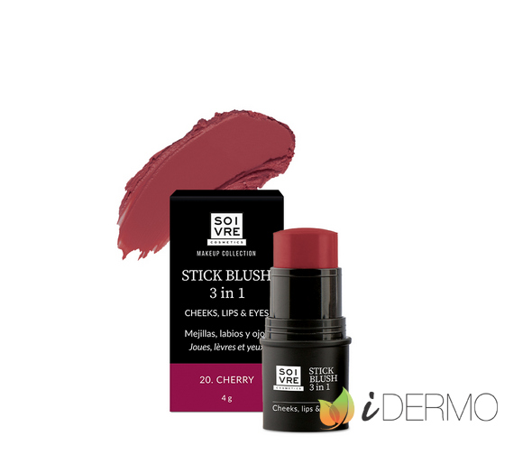 STICK BLUSH 3 EN 1 CHERRY