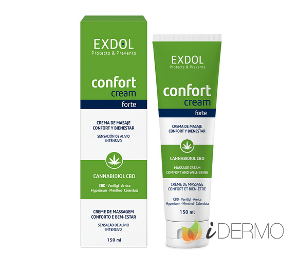 CREMA DE MASAJE CONFORT CREAM FORTE CBD
