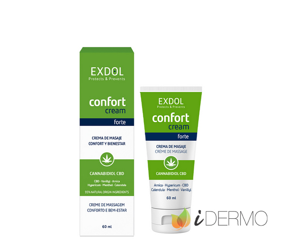 CREMA DE MASAJE CONFORT CREAM FORTE CBD