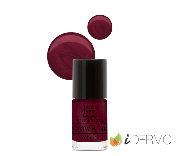 ESMALTE DE UÑAS GLOW WINE