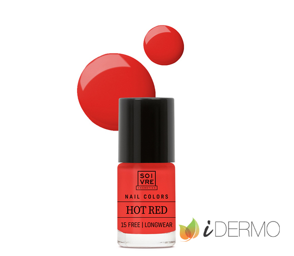 ESMALTE DE UÑAS HOT RED