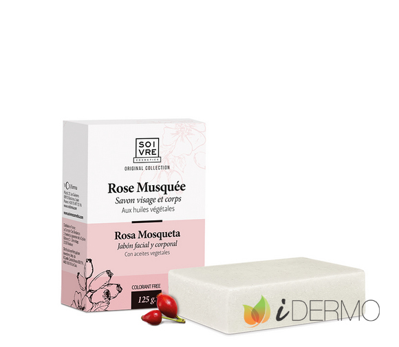 JABÓN SÓLIDO ROSA MOSQUETA