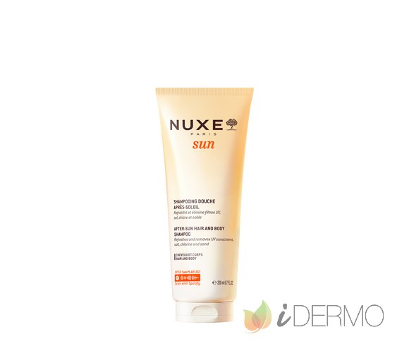NUXE SUN CHAMPÚ DE DUCHA AFTER SUN CUERPO Y CABELLO 200ML