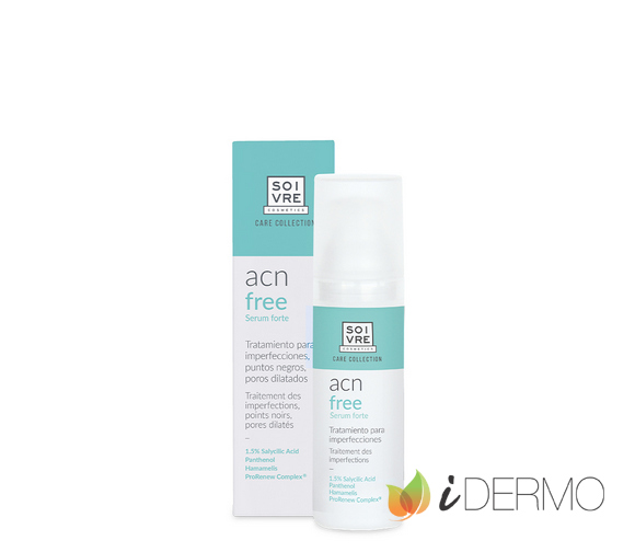 SÉRUM FORTE GRANOS Y ESPINILLAS ACN FREE