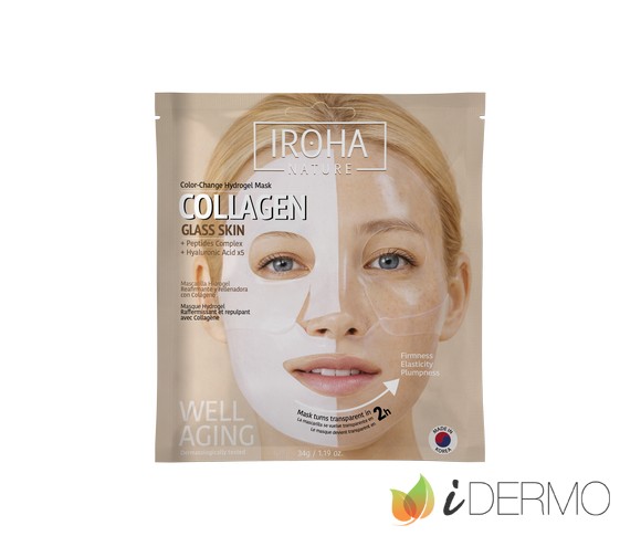 MASCARILLA HIDROGEL GLASS SKIN CON COLÁGENO