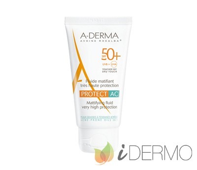 A-DERMA PROTECT-AC FLUIDO MATIFICANTE SPF 50+