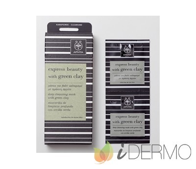 EXPRESS BEAUTY MASCARILLA DE LIMPIEZA PROFUNDA CON ARCILLA VERDE EXPRESS BEAUTY MASCARILLA DE LIMPIEZA PROFUNDA CON ARCILLA VERDE