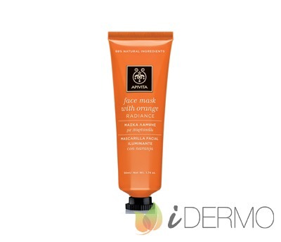 MASCARILLA NUTRITIVA ILUMINADORA CON NARANJA